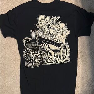 Black Graphic Tee